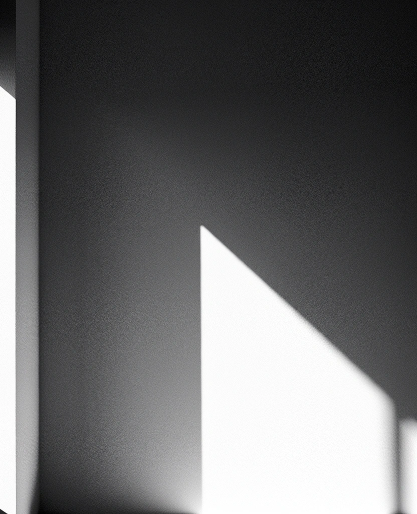 Composición arquitectónica de sombras